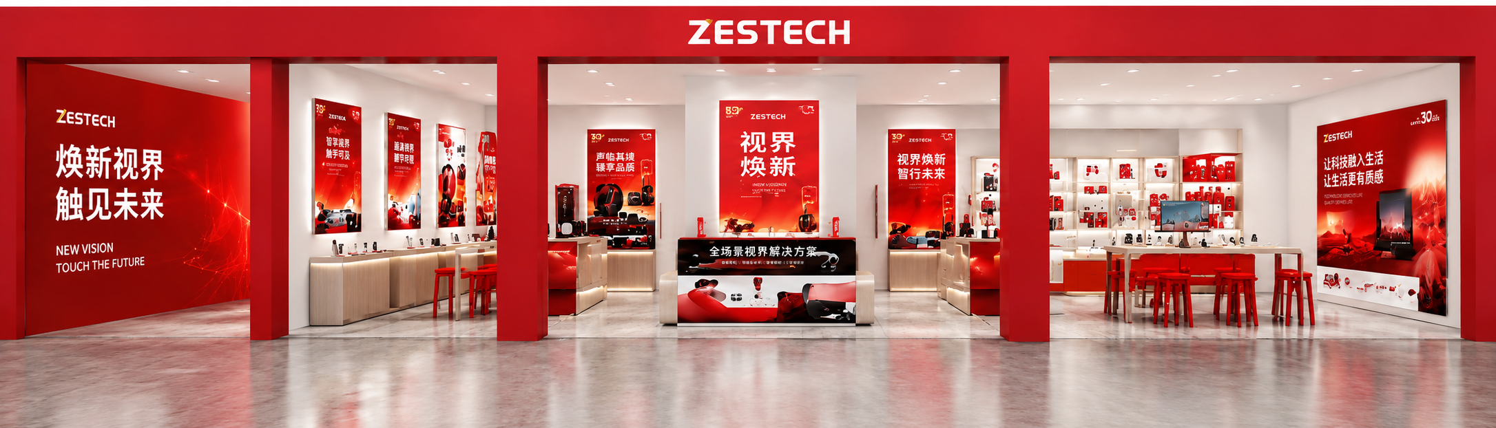 品牌门店视觉项目图